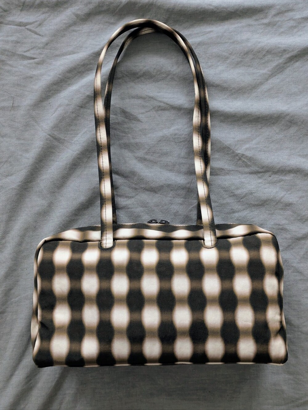 NWT BAGGU Nylon Bowler Bag